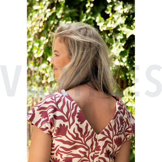 Sweat Natural Flowers - Burgundy