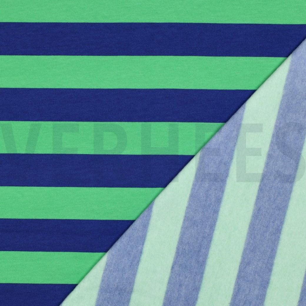 Soft Sweat Stripes Cobalt