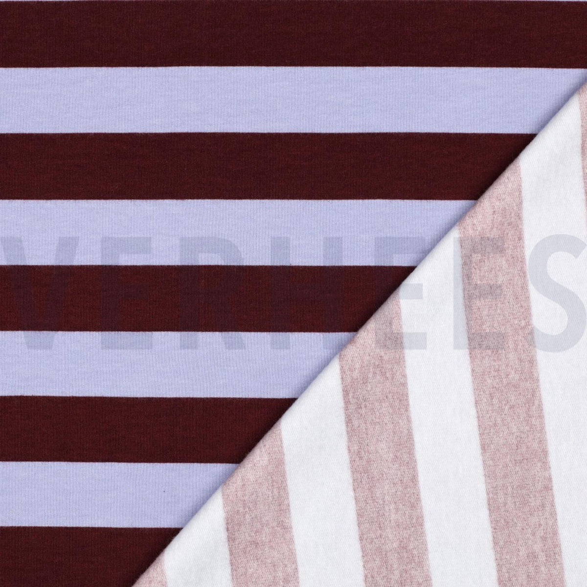 Soft Sweat Stripes Burgundy