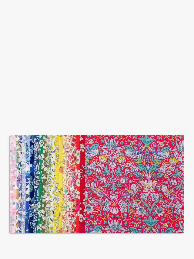 Alice Caroline - Liberty Tana Lawn Mixed Colours 5" Charm Squares