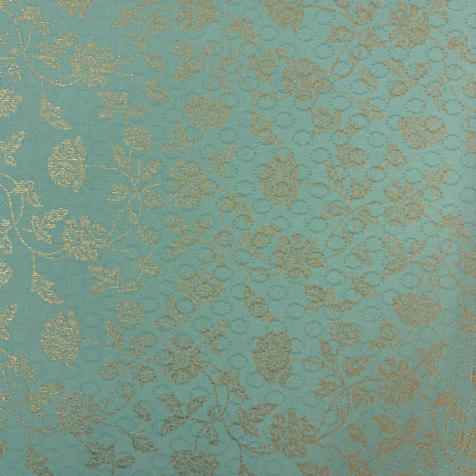 ROSE FOIL PRINT VISCOSE JAQUARD