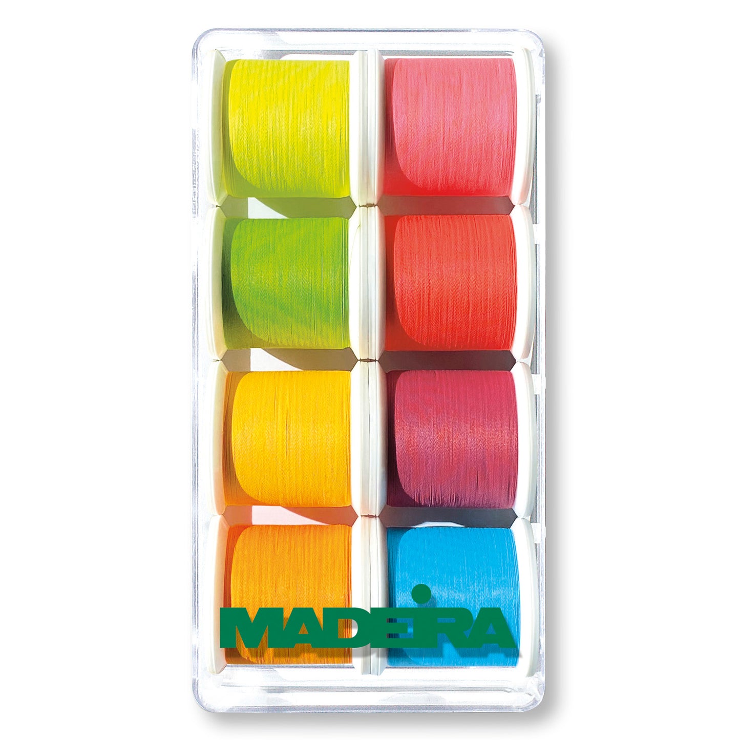Madeira Gift Box: Frosted Matt: Multicolour: 8 x 200m: Spools