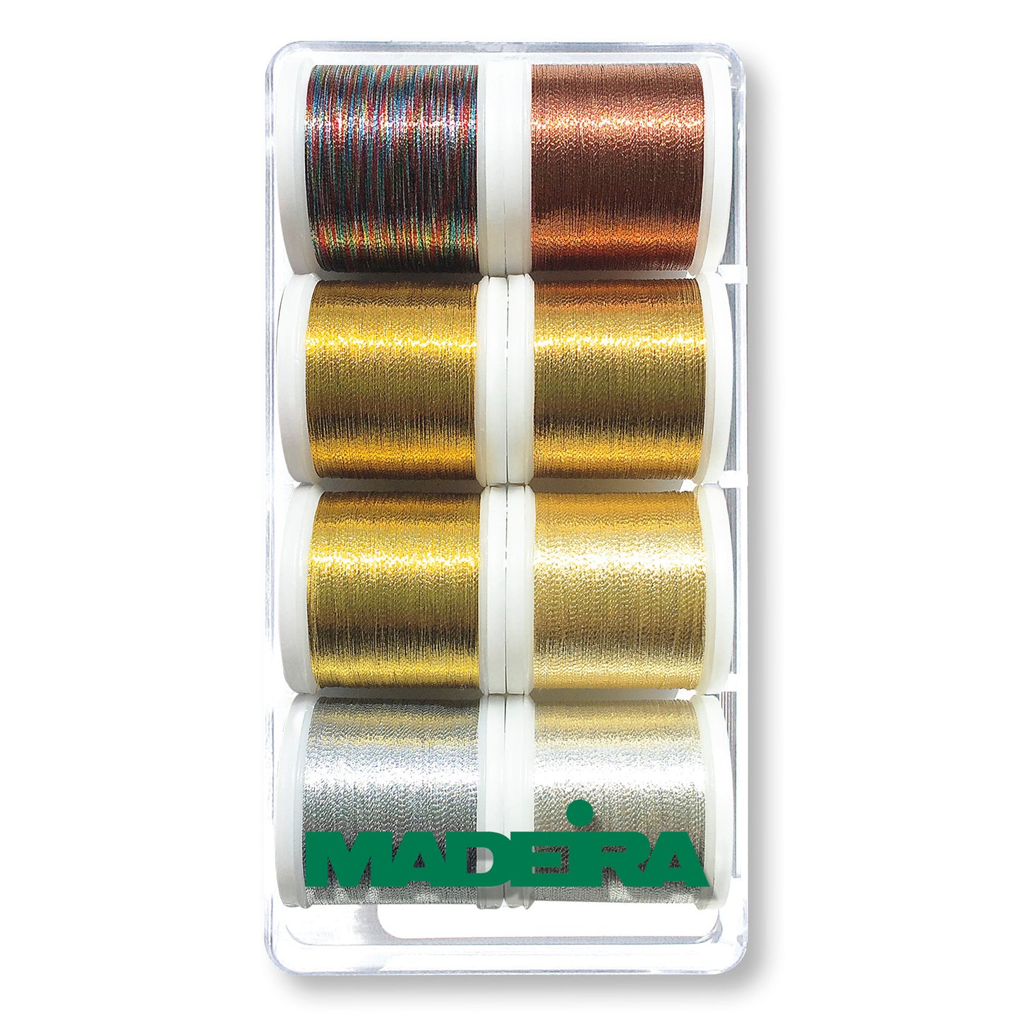 Madeira Gift Box: Metallic Brilliant - 8 x 200m spools