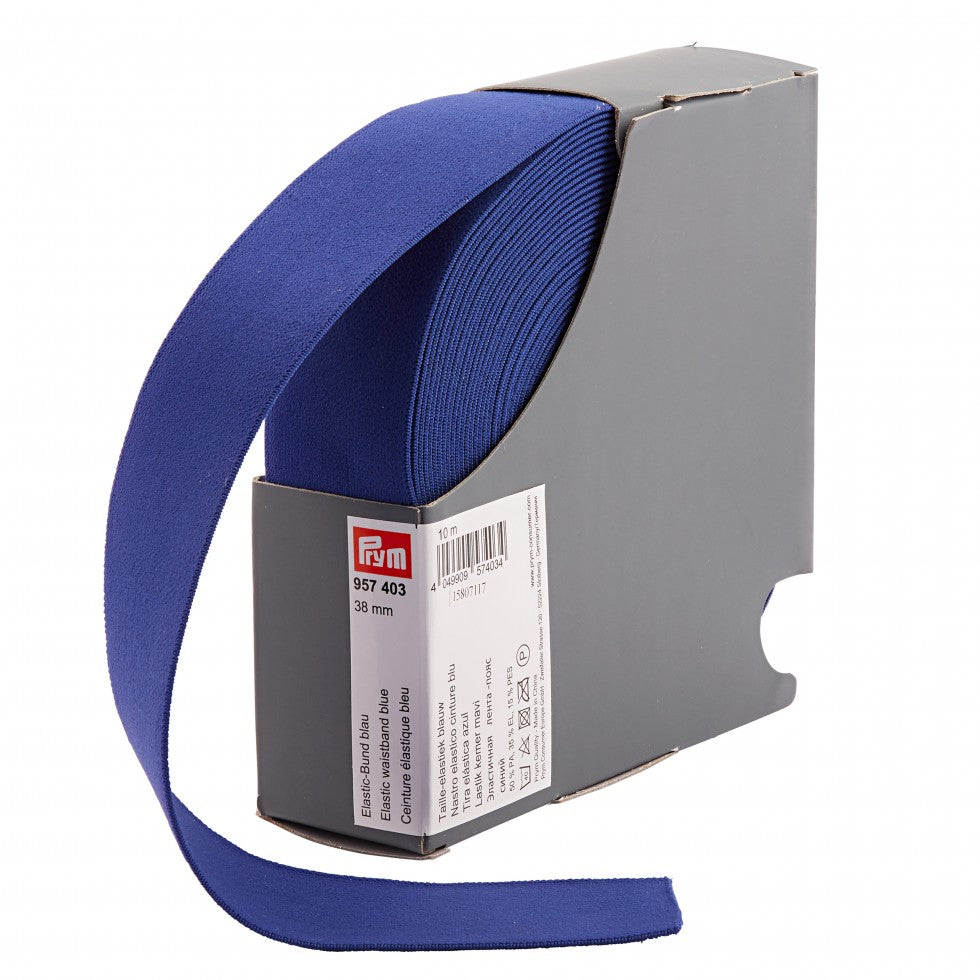 P957403 38mm blue waistband elastic