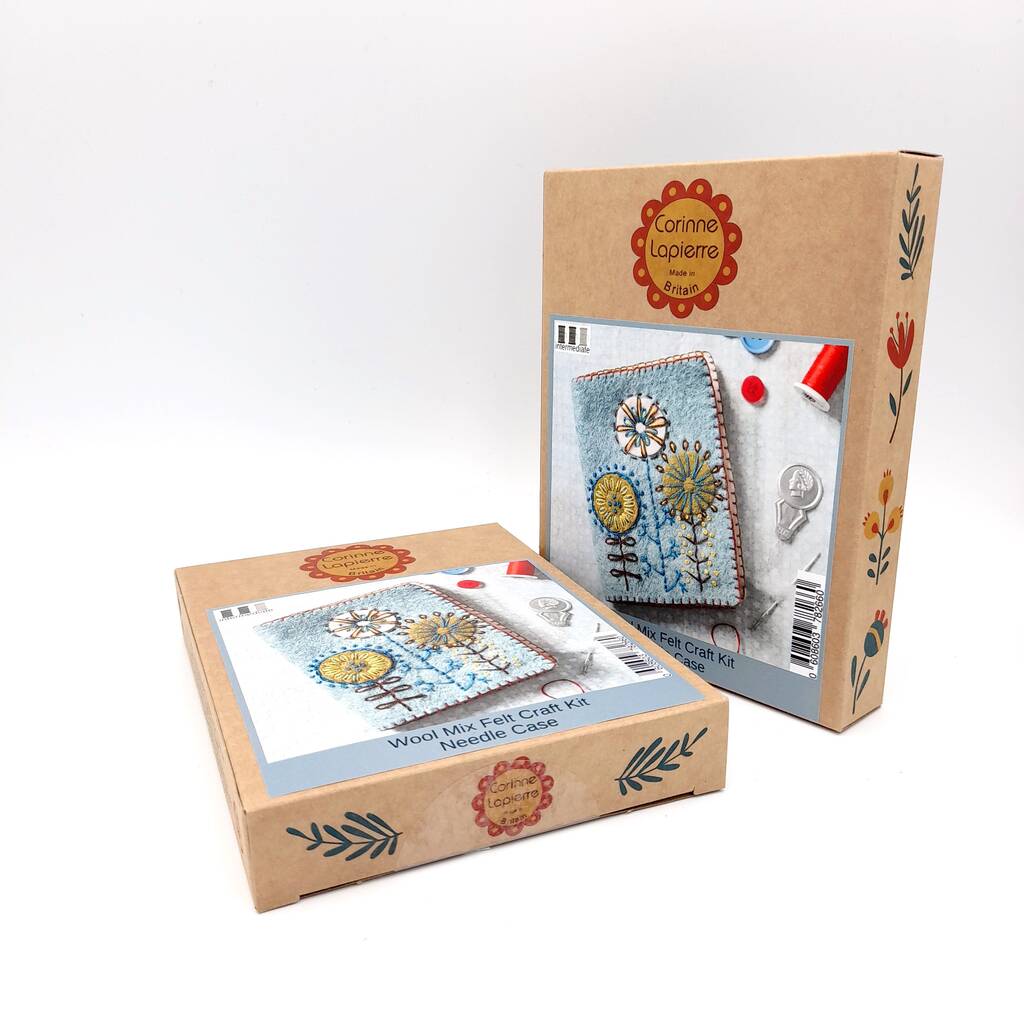 Needle Case Felt Craft Mini Kit Corinne Lapierre