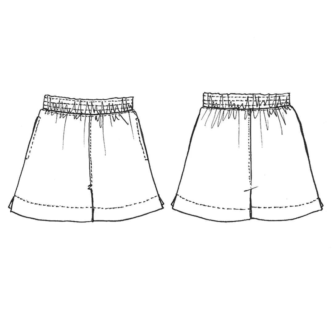 Bailee Shorts Pattern