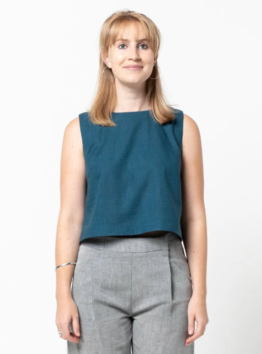 Bonnie Woven Top Pattern Size 4-16 By Style Arc
