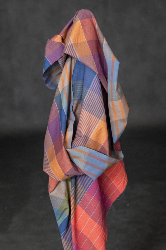 Evelyn Check Indian Cotton