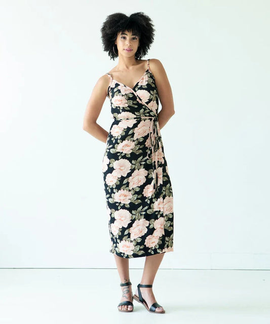 Calvin Wrap Dress and Top Pattern by True Bias