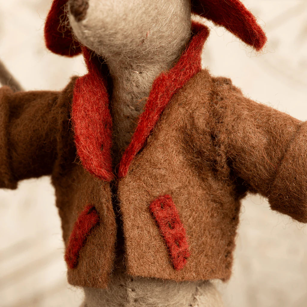 Corinne Lapierre Felt Craft Kit - Little Mouse, the Aviator