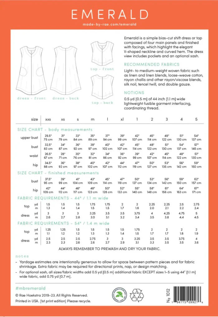 Emerald Pattern by Made by Rae