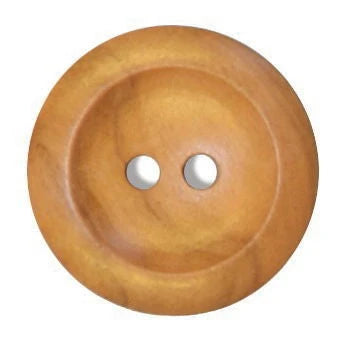 Wooden Button 28mm