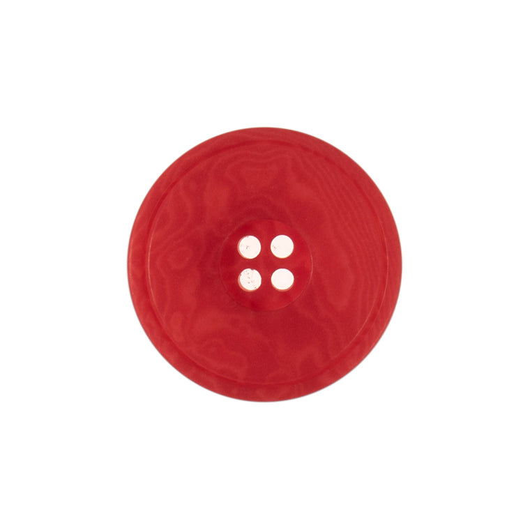 Corozo button 20mm - red