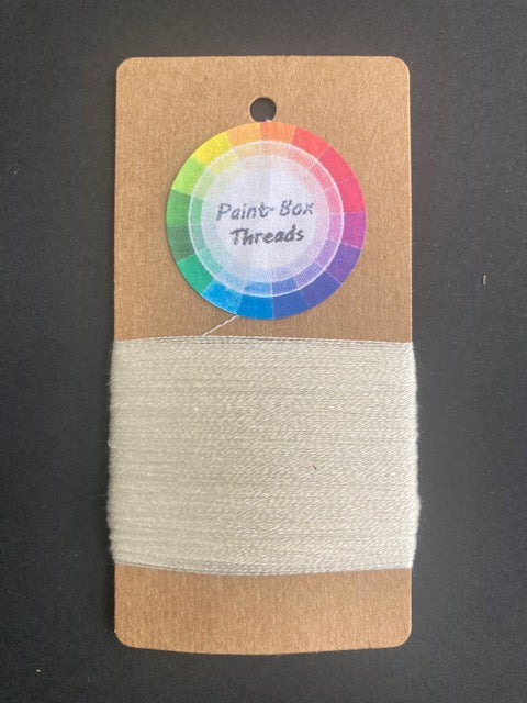 Ecru Fine Silk Thread 50m - Paintbox Threads col. Ecru