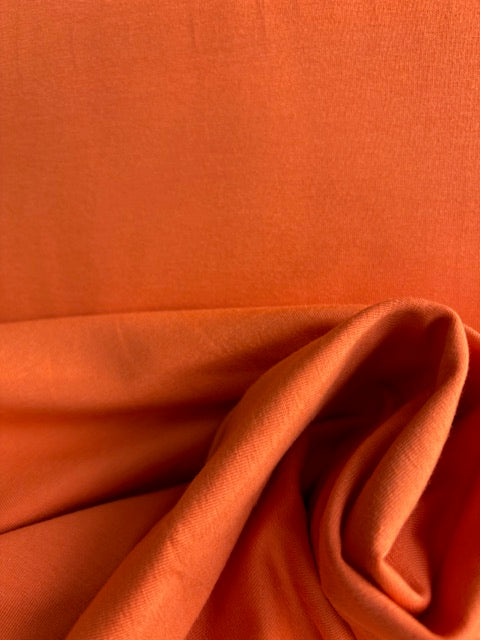 Organic cotton jersey mango