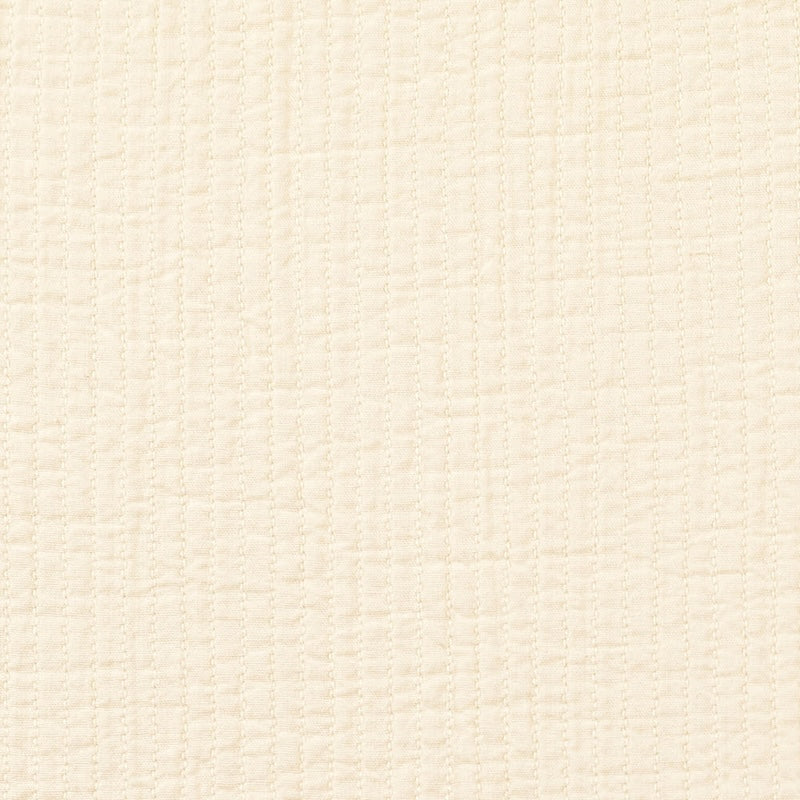 Ecru Stitch Detail Fabric From Kiso