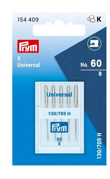 Prym - Sew machine Needles H Standard 130/705 60 flat shank 5pcs