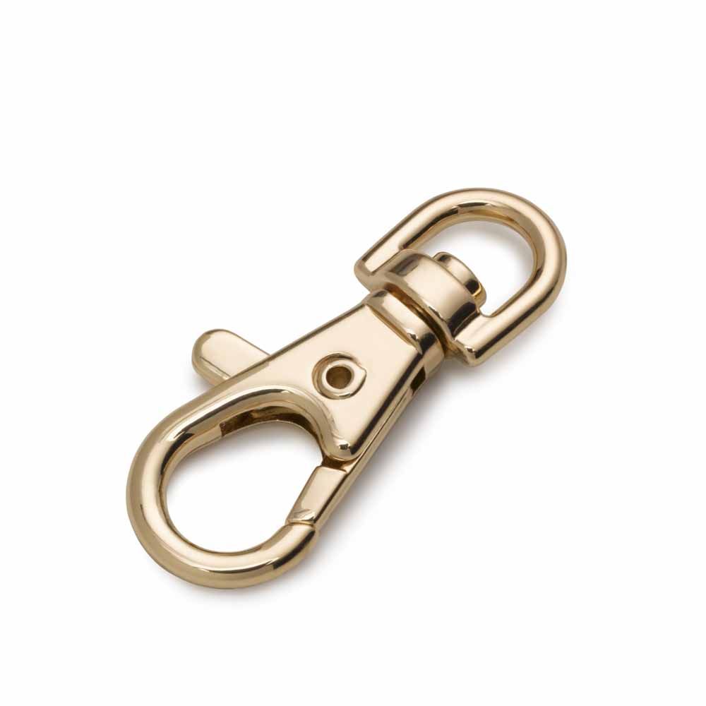 Prym Snap Hook 7 x 38mm New Gold 1 pc BAGP417899