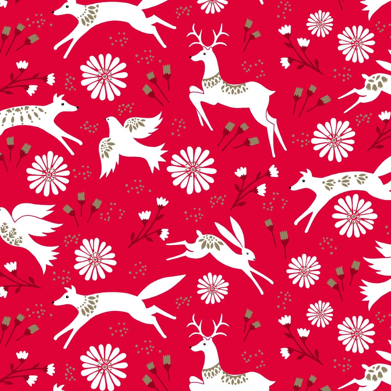 Dashwood Studio Starlit Hollow Red reindeer – Metallic