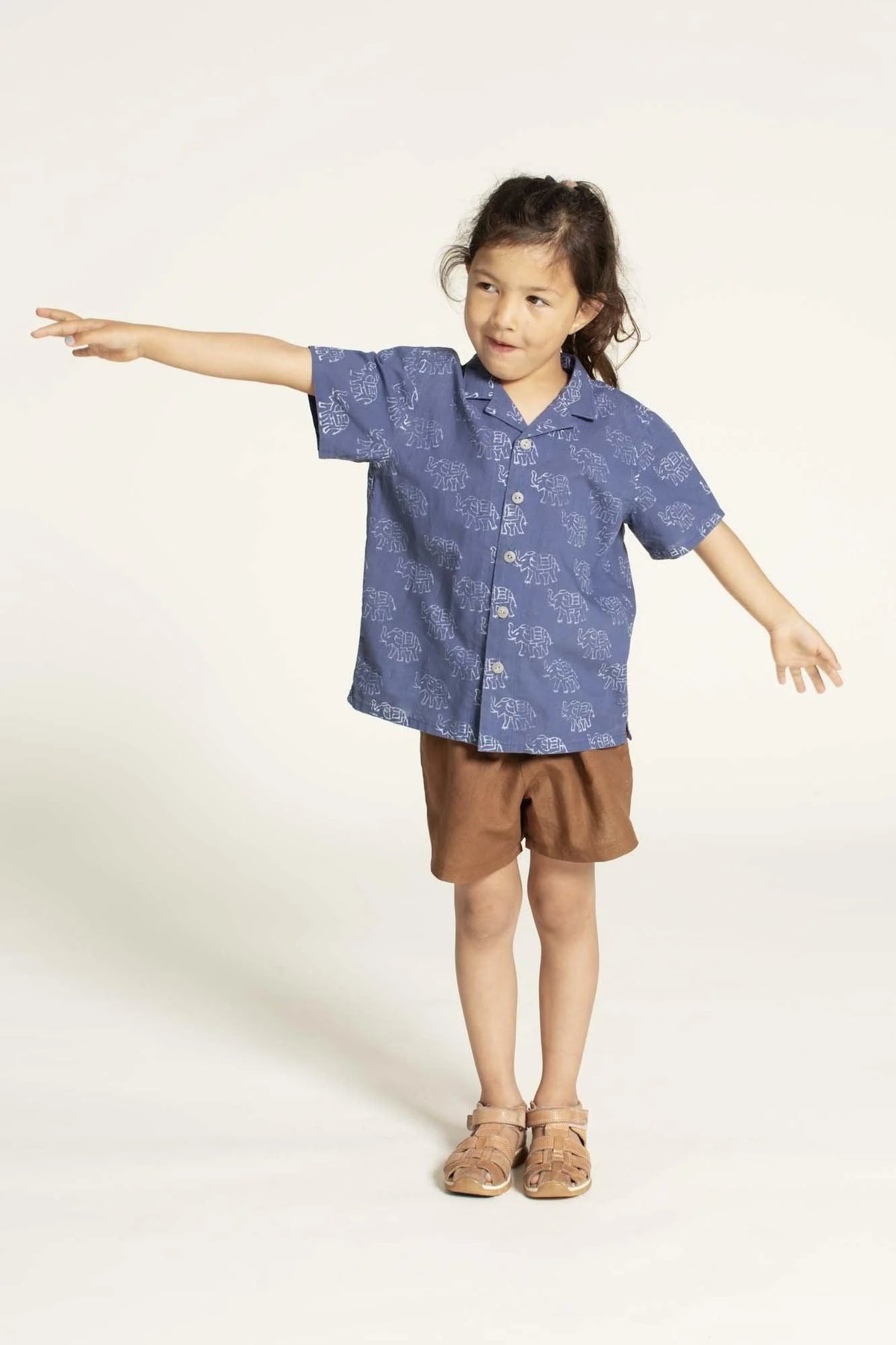 Tropical Shirt Pattern For Children