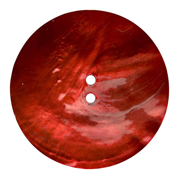 Real Mother of Pearl Two Hole Buttons Rust – SIZE 28