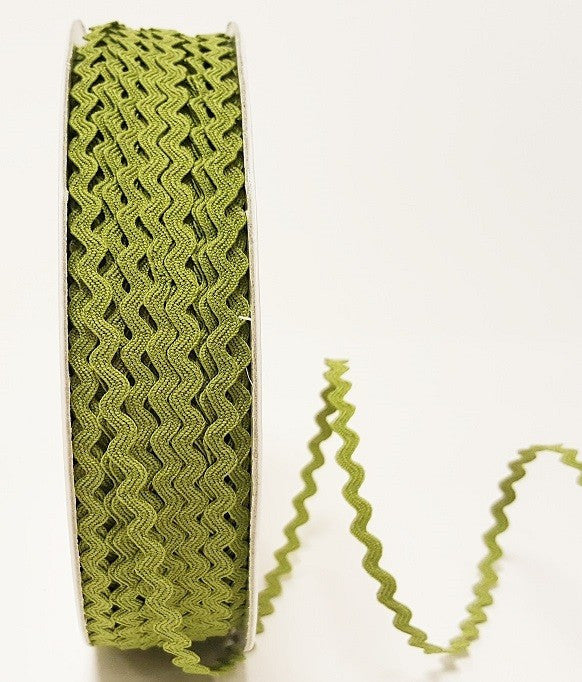 Mini Ric Rac Sage 5mm