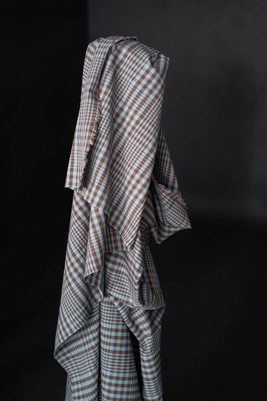 Frankie Cotton/Linen Check