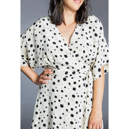 Elodie Wrap Dress By Closet Core Patterns