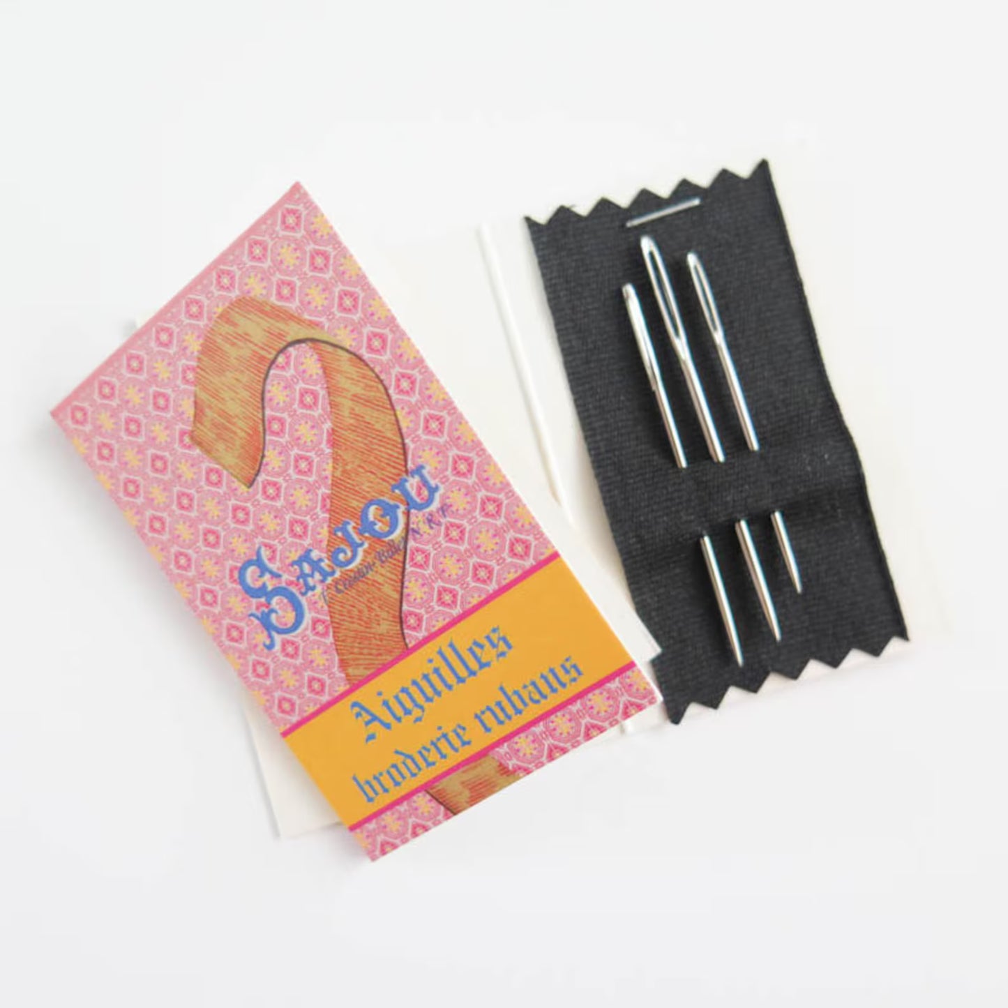 Sajou 3 ribbon embroidery needles