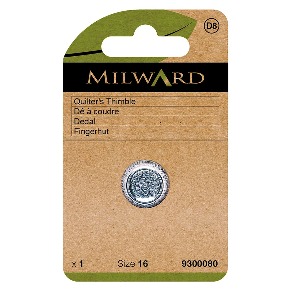Milward Quilter's Thimble Size 16