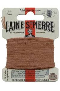 Laine St. Pierre Darning Wool card 218 buff