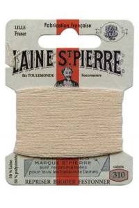 Laine St. Pierre Darning Wool Card 310 - seal