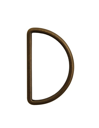 Metal D-rings 40mm