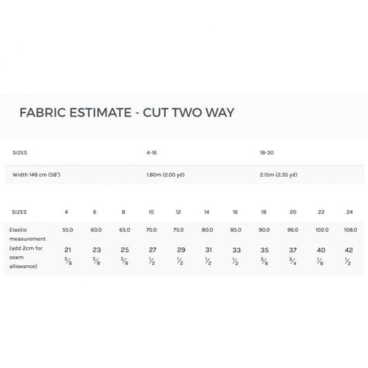 Bob woven pant style arc size 4-16