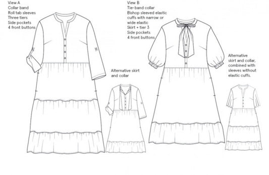 Freedom Dress Pattern By Wardrobe By Me