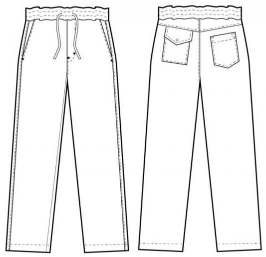 Men's Summer Trousers & Shorts Pattern By Wardrobe By Me