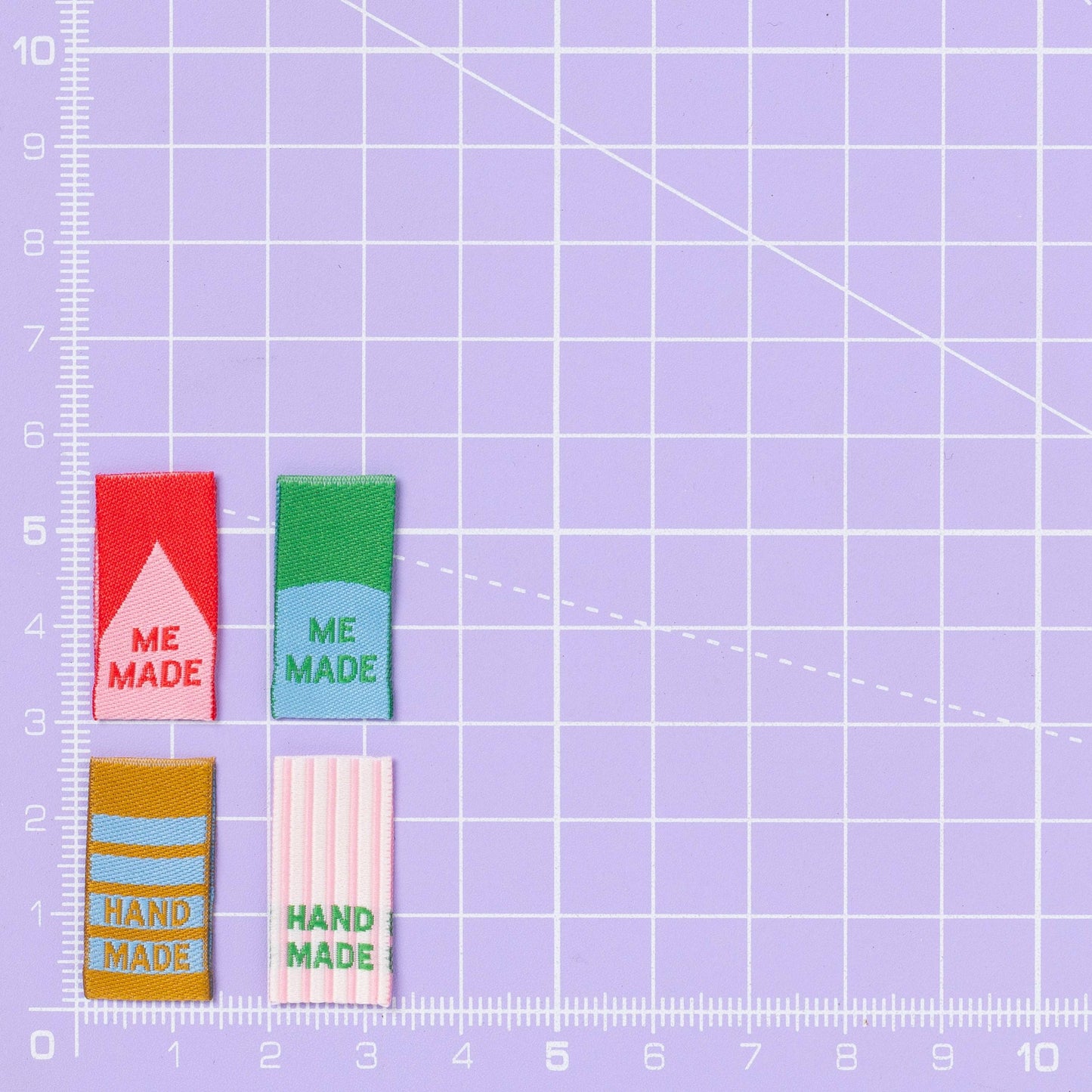MINI MADE COLOURS - Sewing Labels Tags