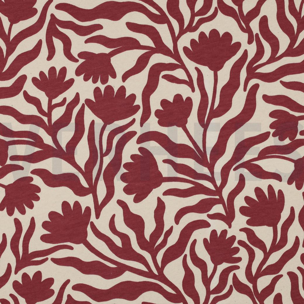 Sweat Natural Flowers - Burgundy