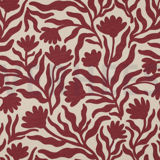 Sweat Natural Flowers - Burgundy