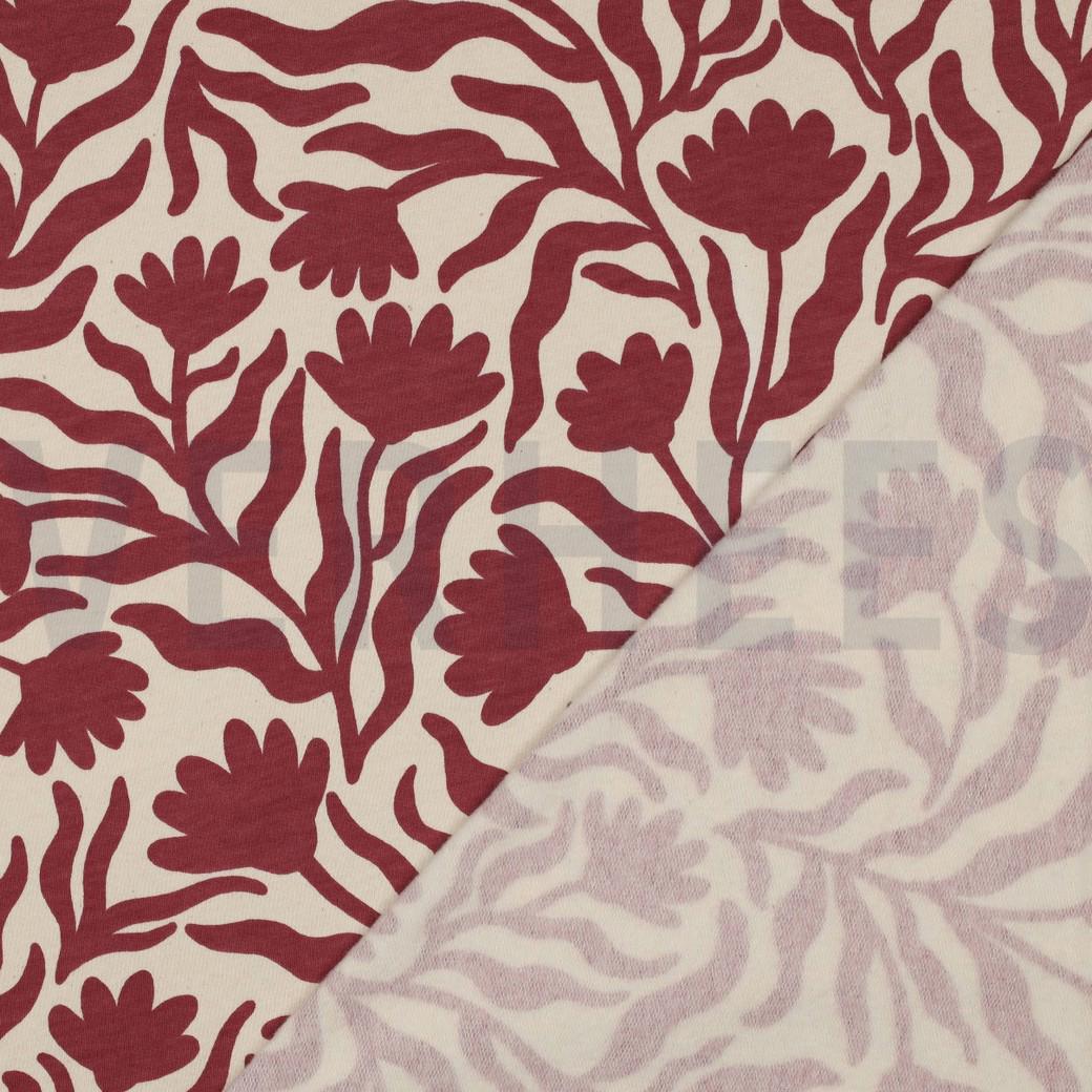 Sweat Natural Flowers - Burgundy