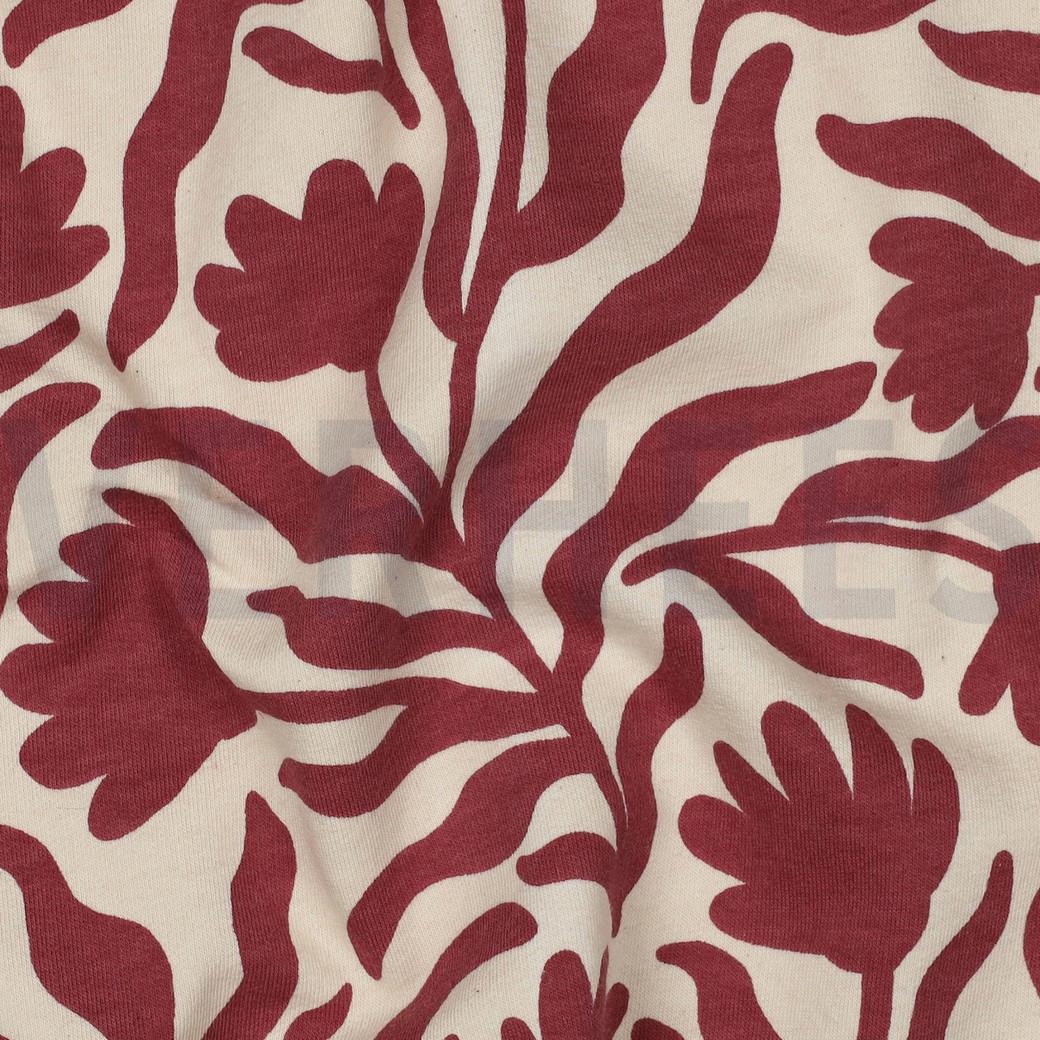 Sweat Natural Flowers - Burgundy