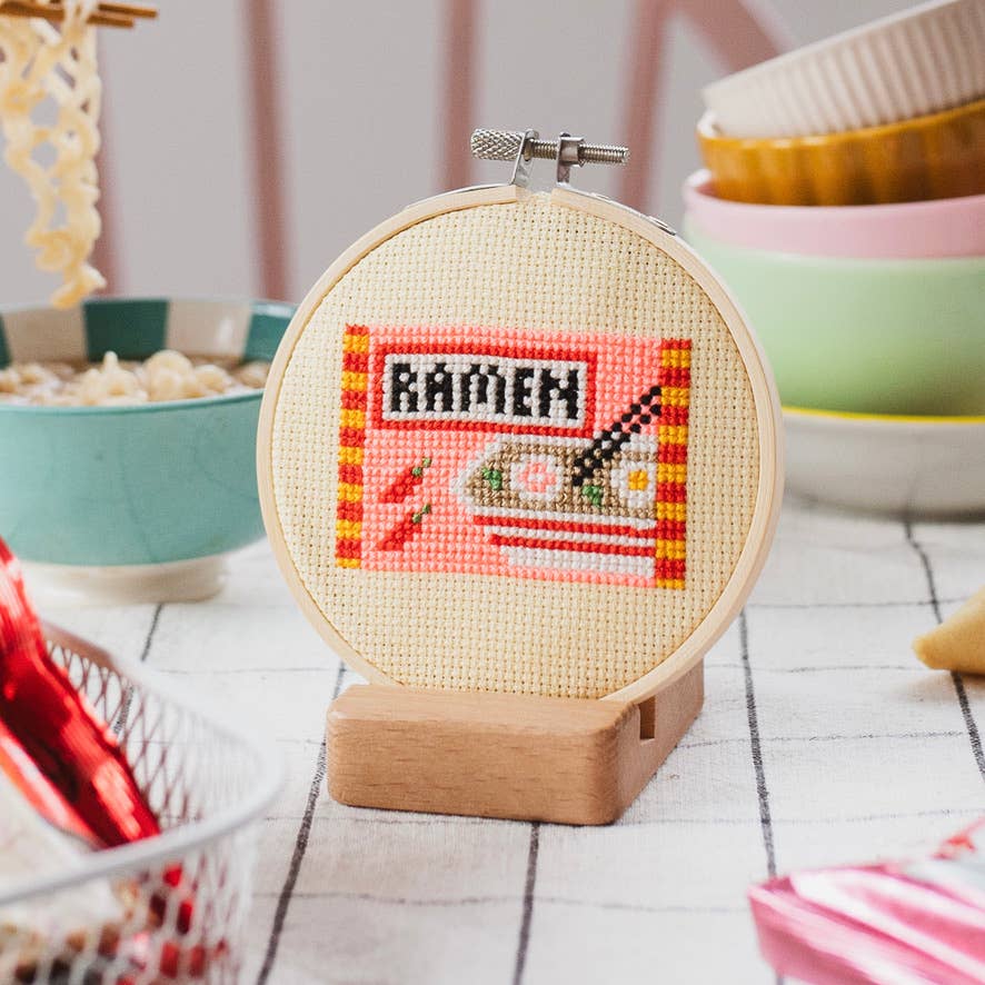Ramen Beginner Cross Stitch Kit