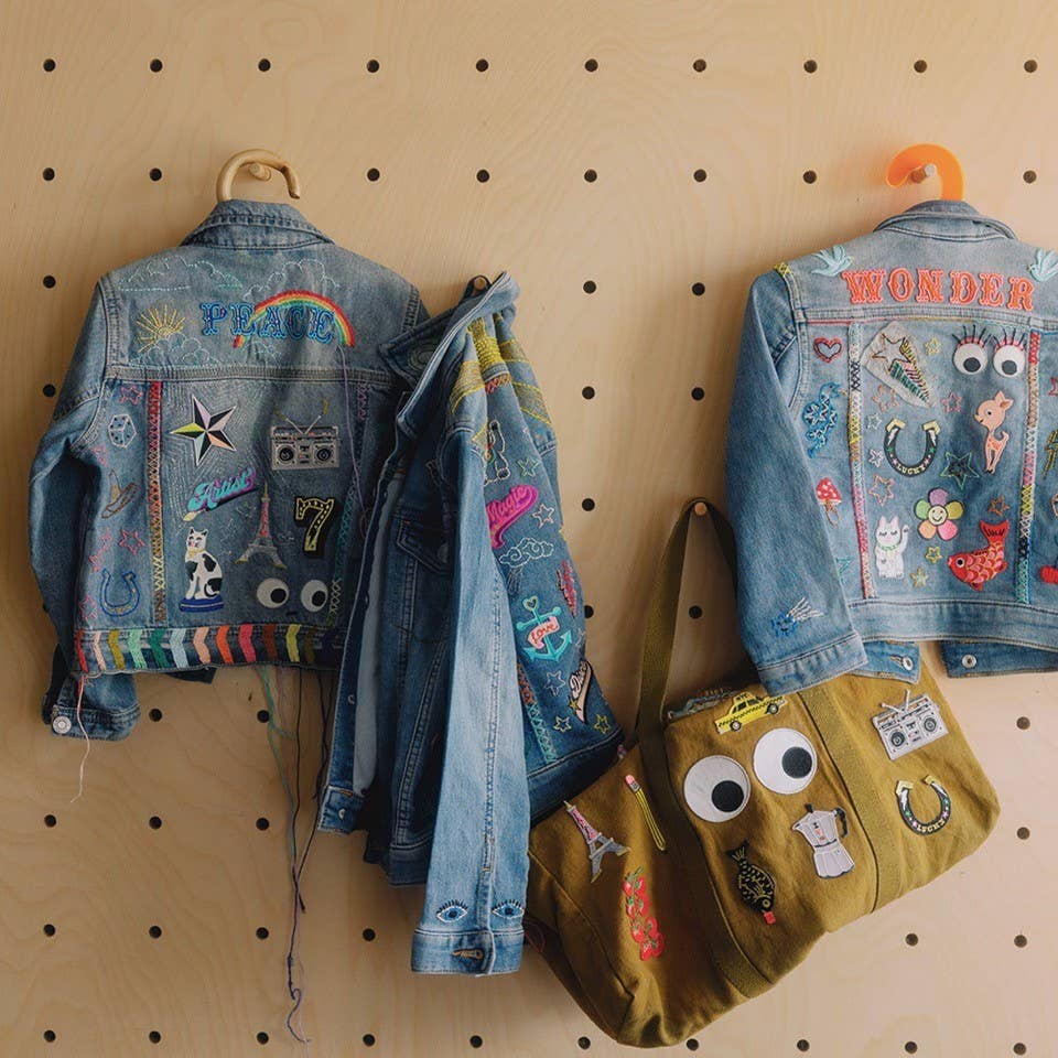 Lucky Hand Iron-On Embroidered Patch