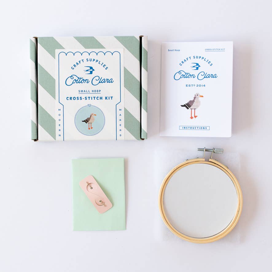 Duck Cross Stitch Kit for Beginners