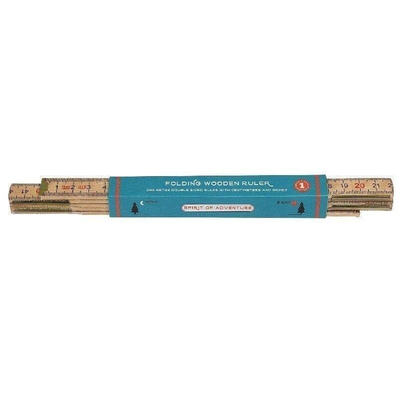 Folding Wooden Ruler - Spirit of Adventure