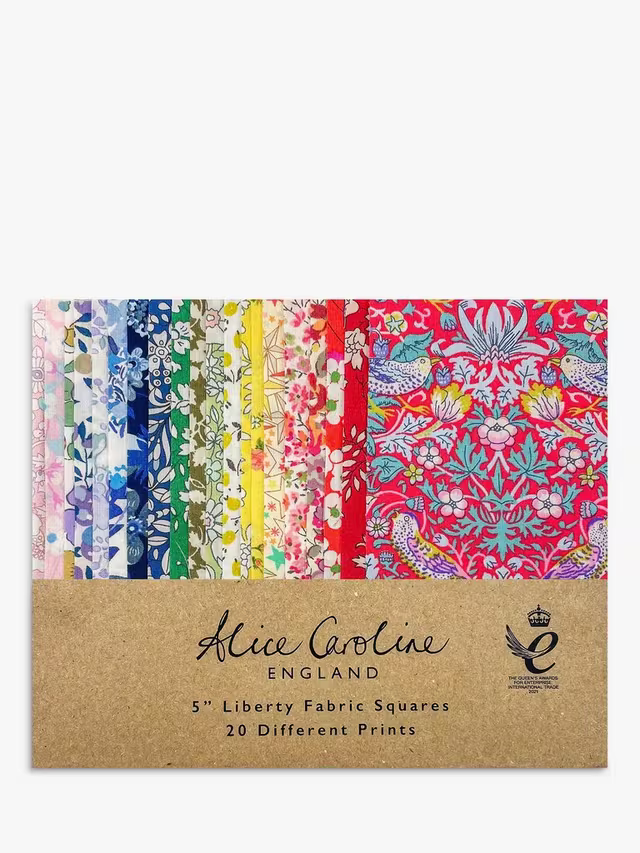 Alice Caroline - Liberty Tana Lawn Mixed Colours 5" Charm Squares