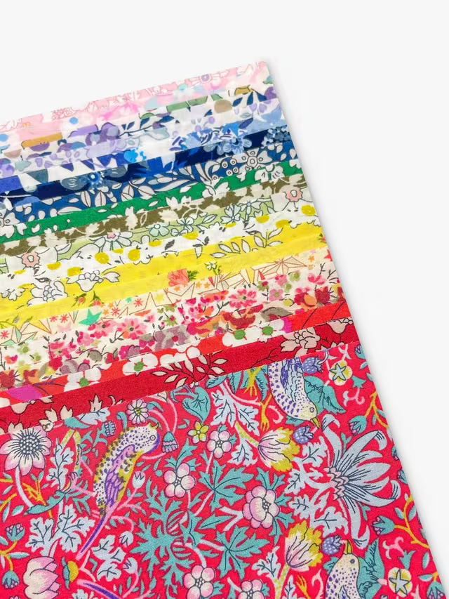 Alice Caroline - Liberty Tana Lawn Mixed Colours 5" Charm Squares