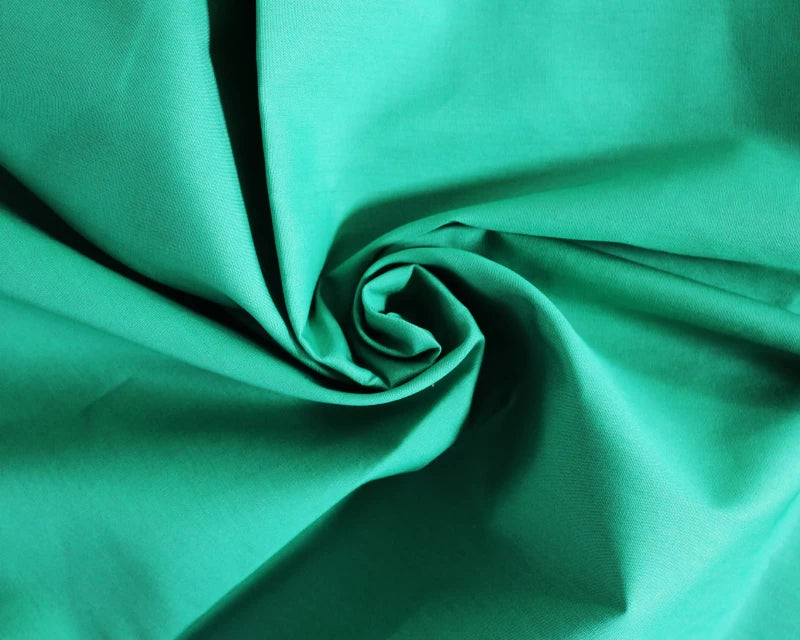 Plain Cotton Poplin - Jade