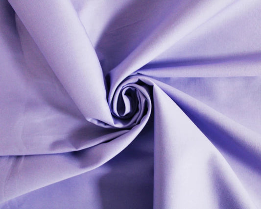 Plain Cotton Poplin - Lilac