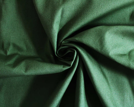 Plain Cotton Poplin - Olive